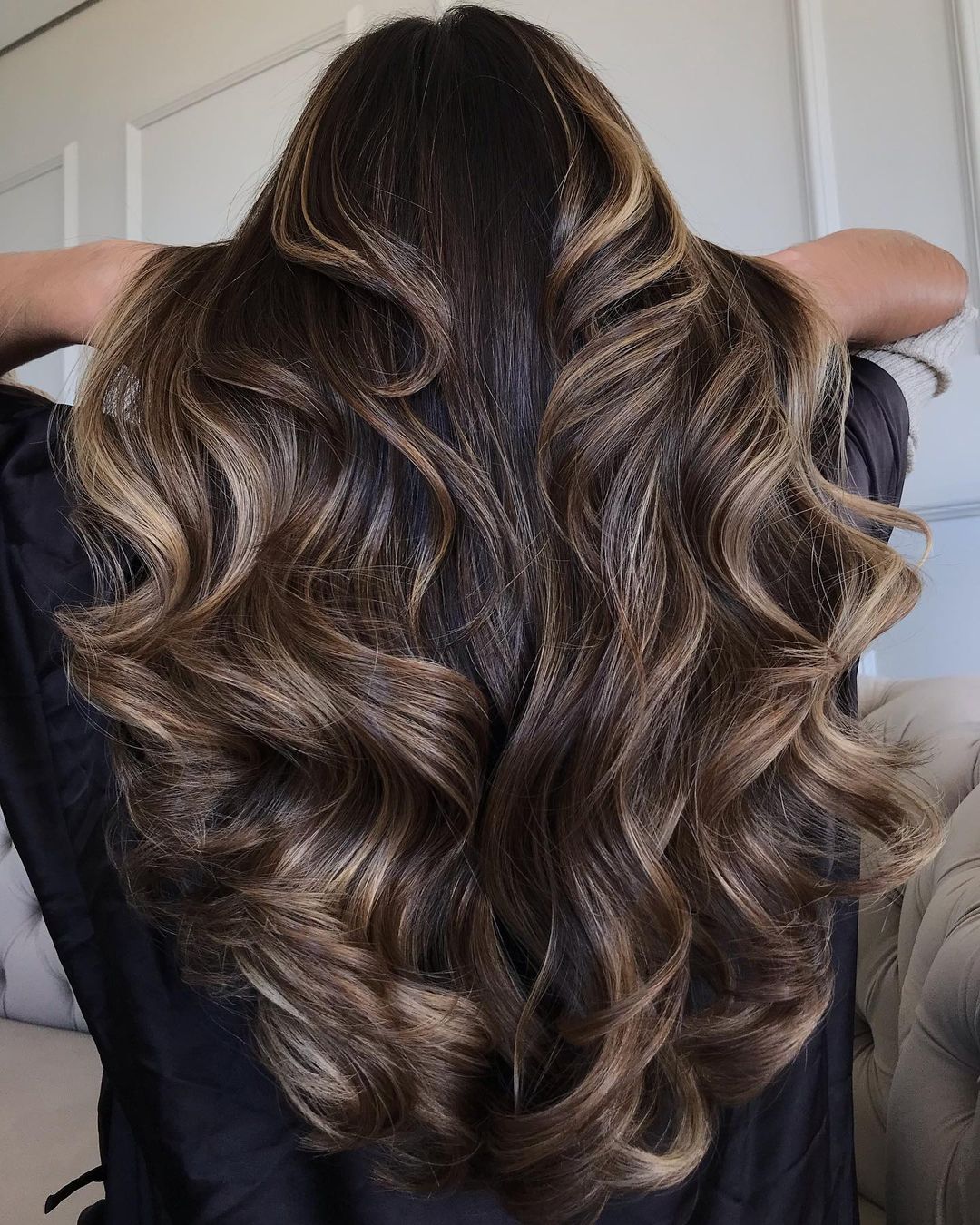 Dimensional Neutral Chocolate Blonde Balayage