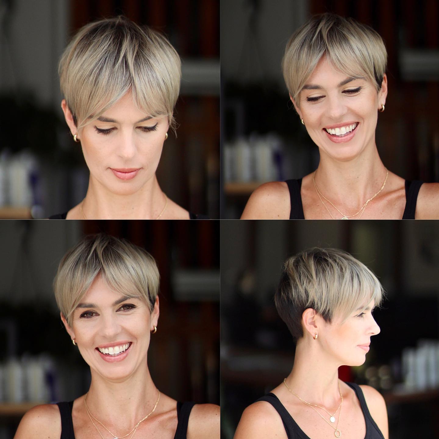 Fine Hair Two-Tone Pixie Undercut