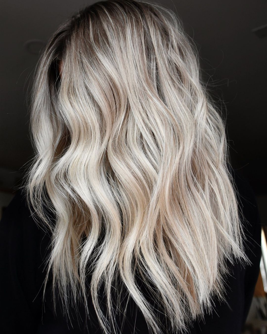 Platinum Highlights and Beige Lowlights