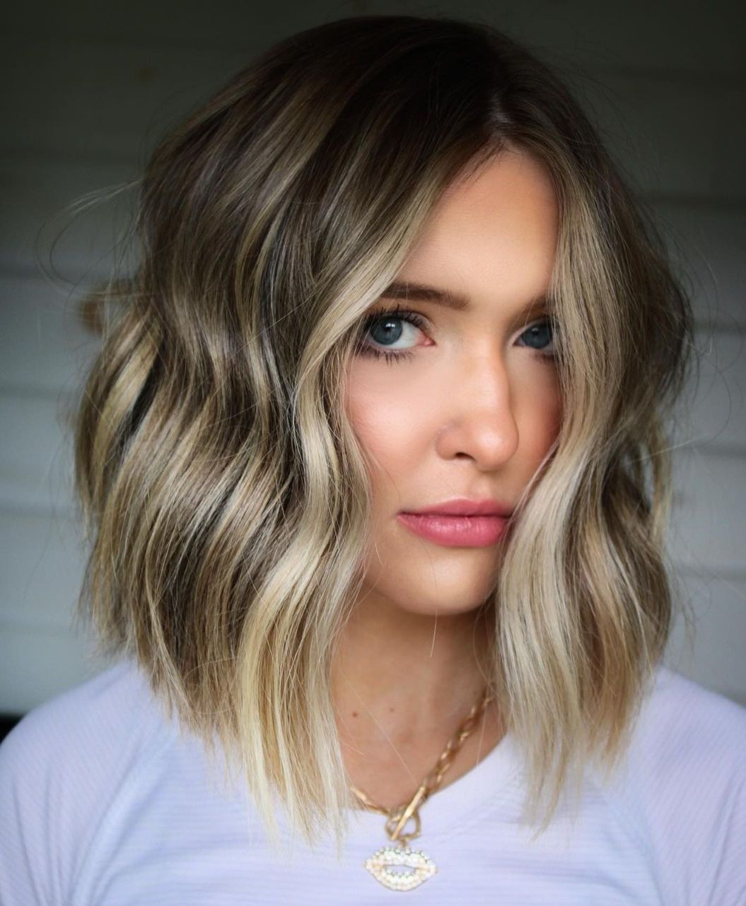 Dirty Blonde Bob for Brunettes