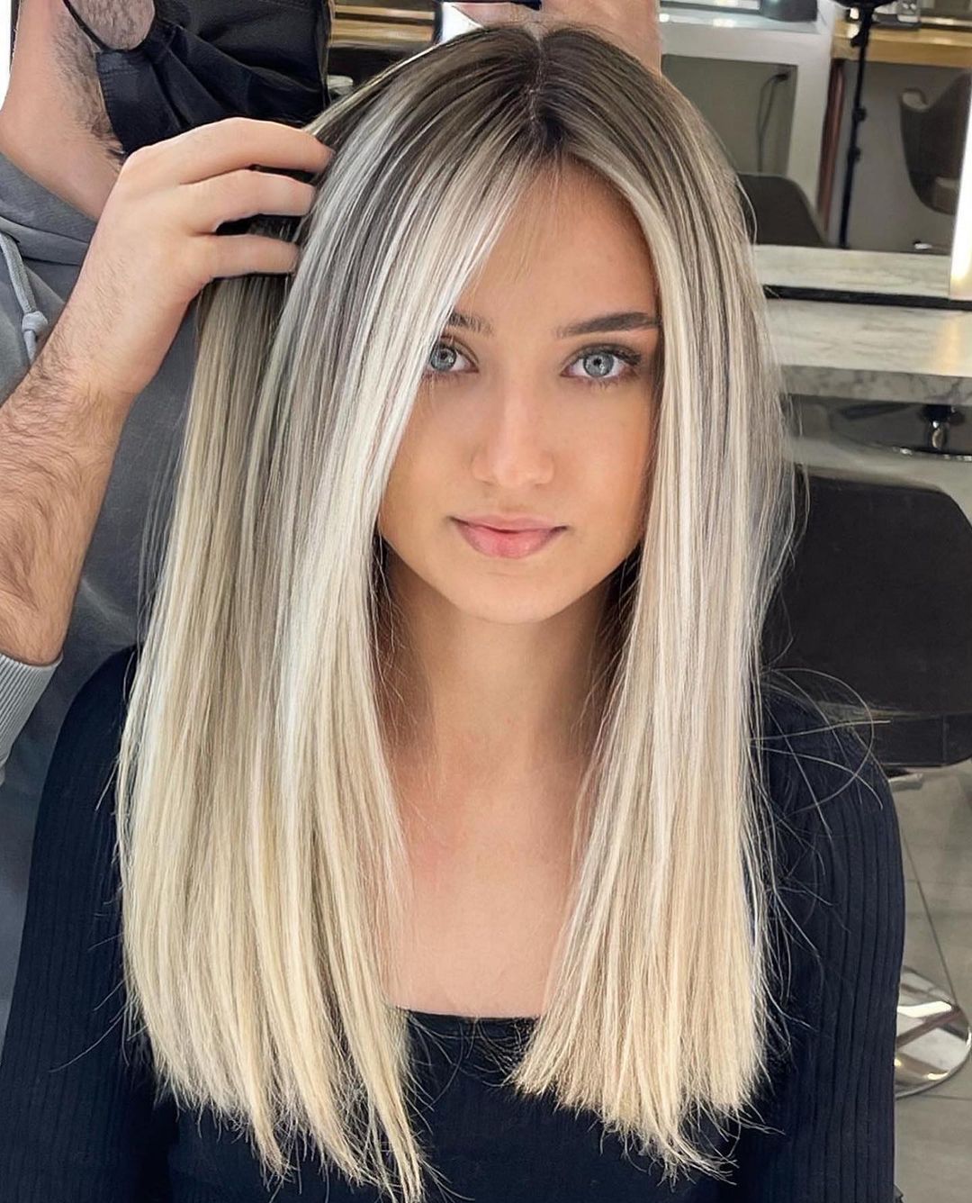 White Highlights on Dirty Blonde Hair