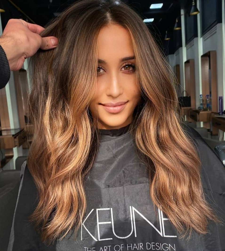 Sunlit Balayage for Fall